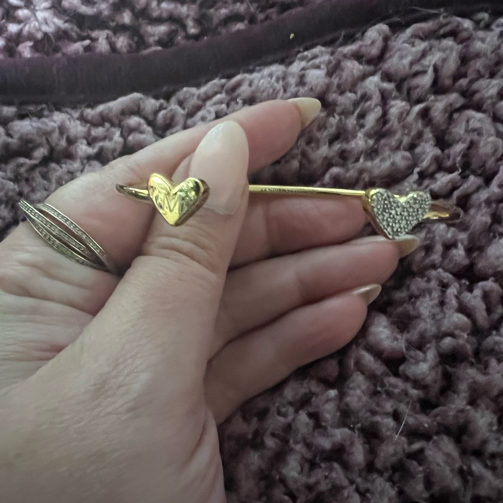 Kendra Scott vermeil and diamond Ari cuff